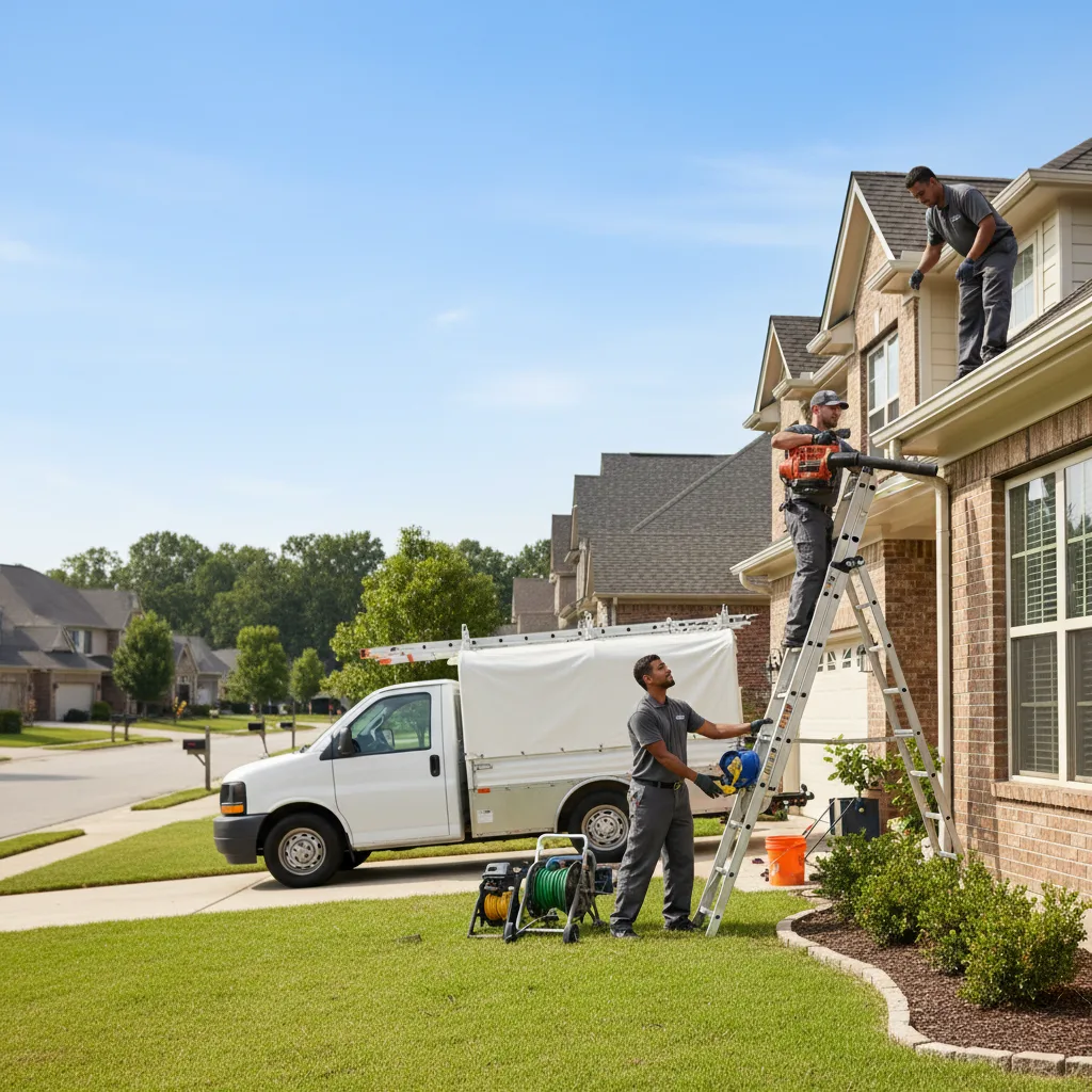 Home Gutter Service in Flat Rock, IL near me